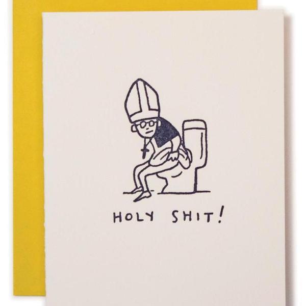 Ladyfinger Press STATIONARY - ST Greeting Cards Holy Sh*t! Card