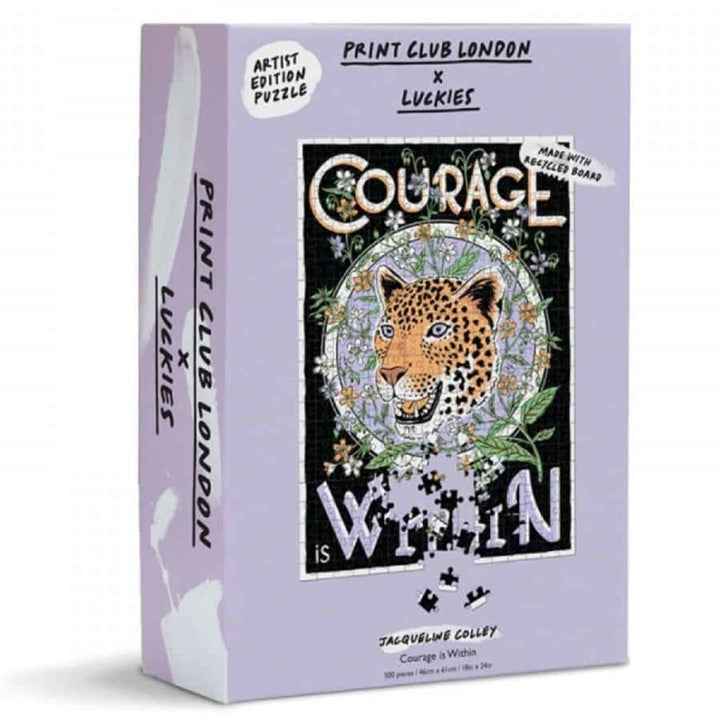 Luckies of London Puzzles Print Club x Luckies - Courage Is Within Puzzle--