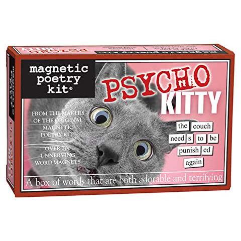 Magnetic Poetry IMPULSE - IM Magnets Psycho Kitty PMS Magnetic Poetry USA