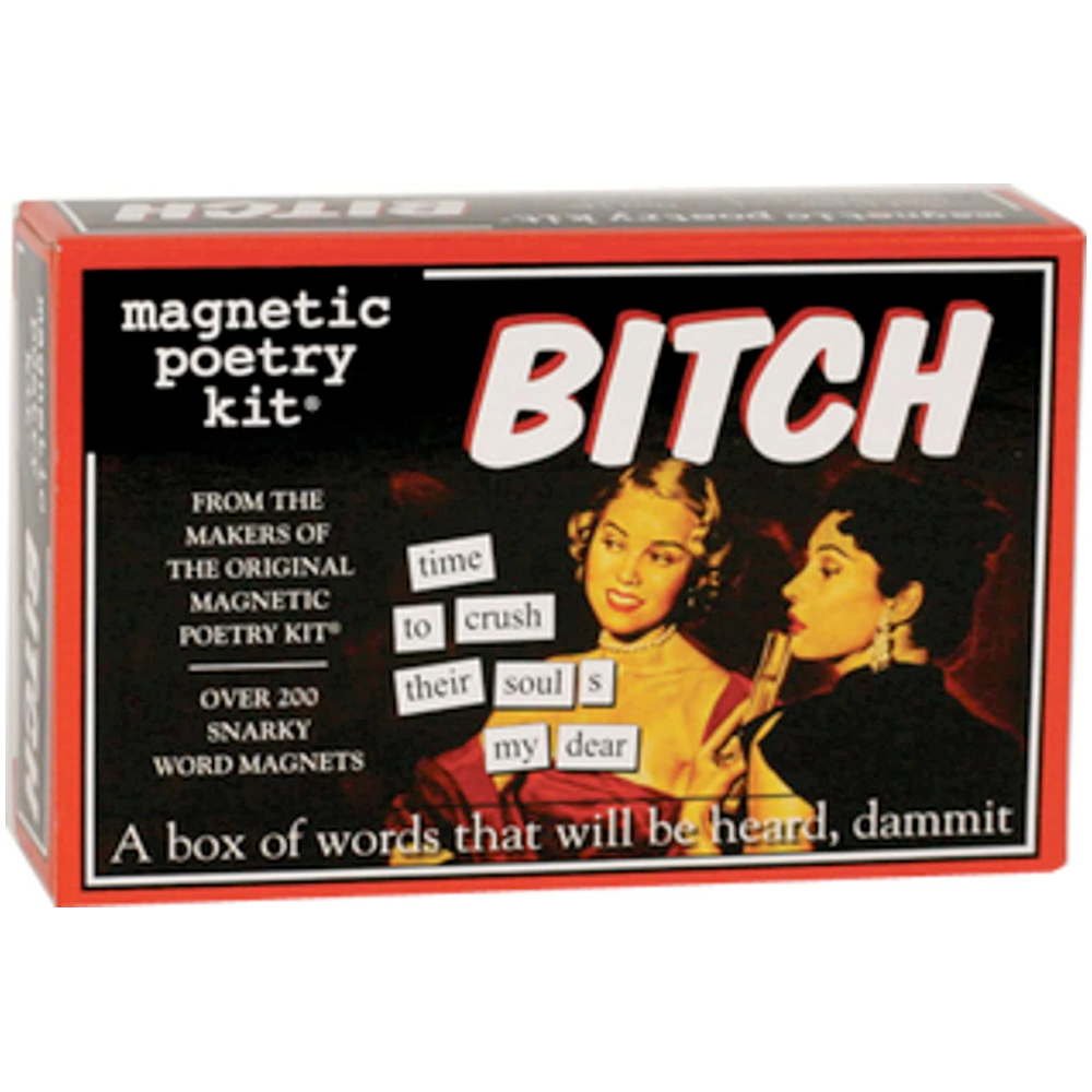 Magnetic Poetry Office Goods Bitch Magnetic Poetry