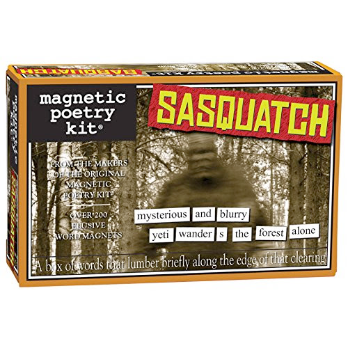 Magnetic Poetry Office Goods Sasquatch Bigfoot Magnetic Poetry