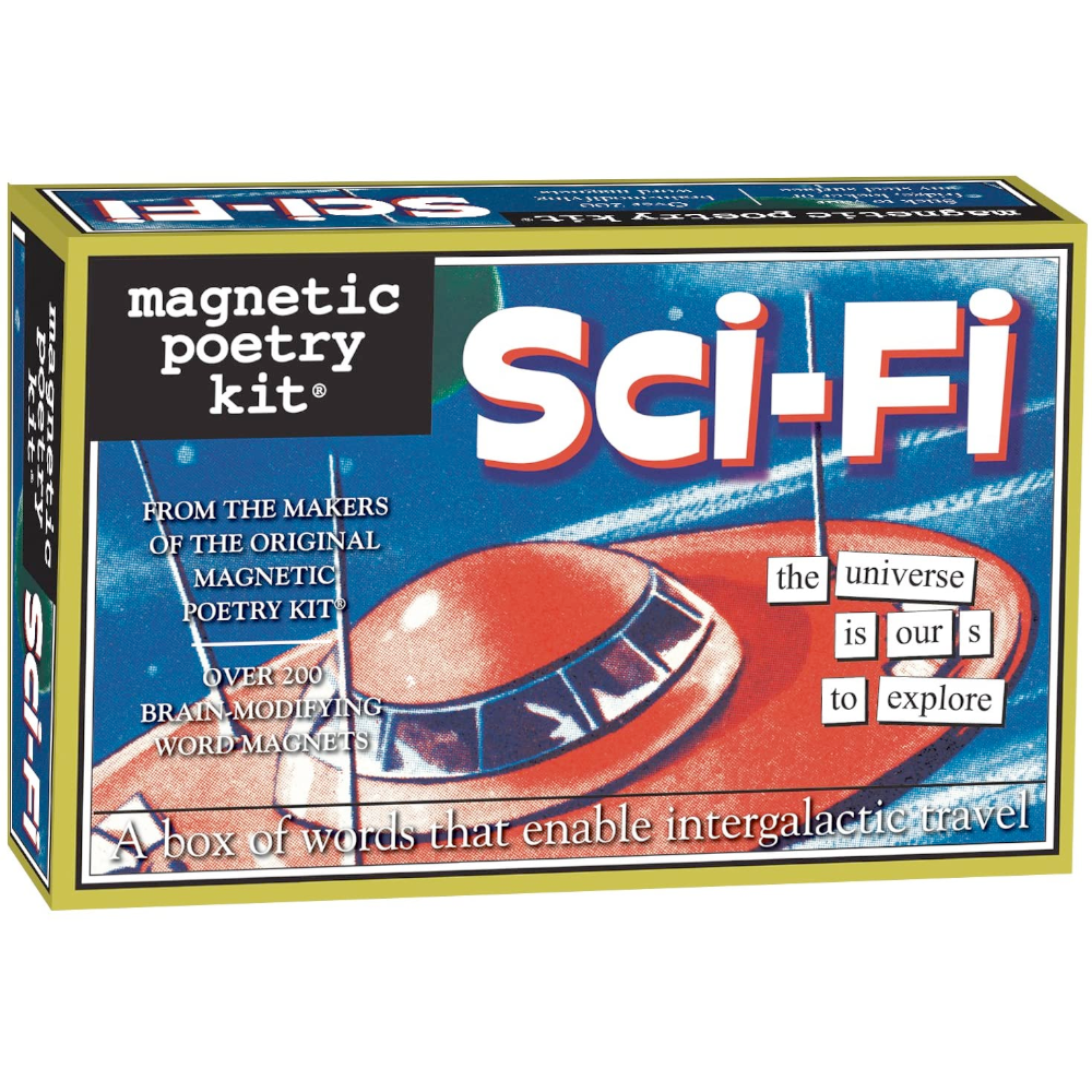 Magnetic Poetry Office Goods Sci-Fi Magnetic Poetry