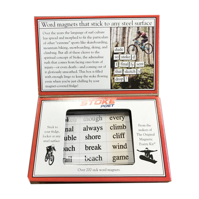 Magnetic Poetry Toy Creative Stoke Poet