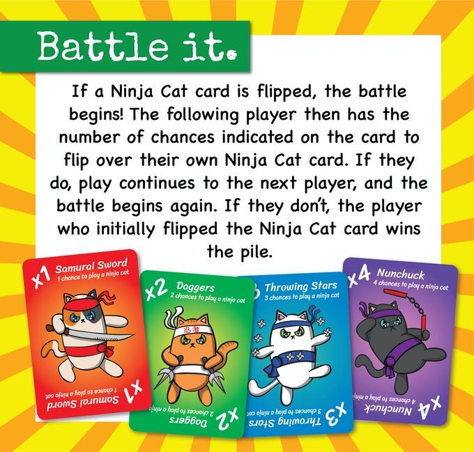 Meekins Corp Games Ninja Cat Cucumber Attack!