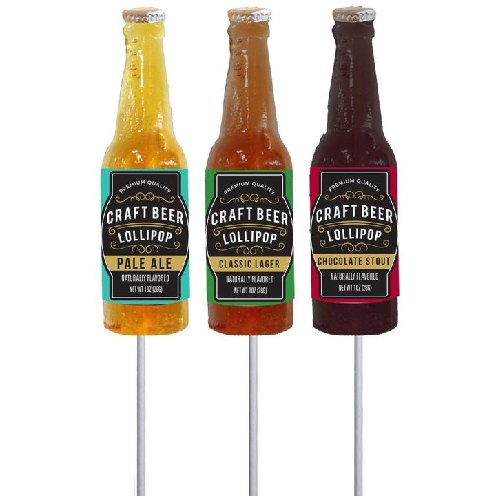 Melville Candy Candy Craft Beer Lollipops - set of 3