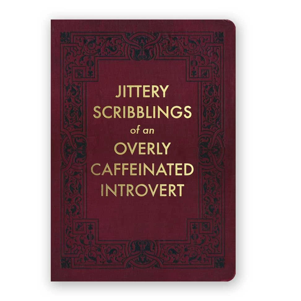 Mincing Mockingbird Journals & Notebooks Jittery Journal - Medium dot grid journal