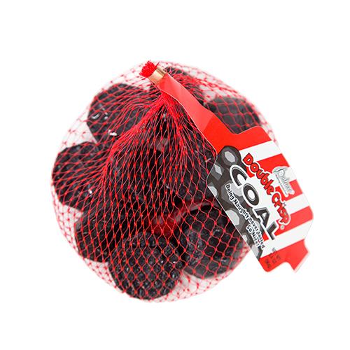 Nassau Hobbs and Dobbs CANDY You deserve a LUMP of coal - 10 lumps in mesh bag
