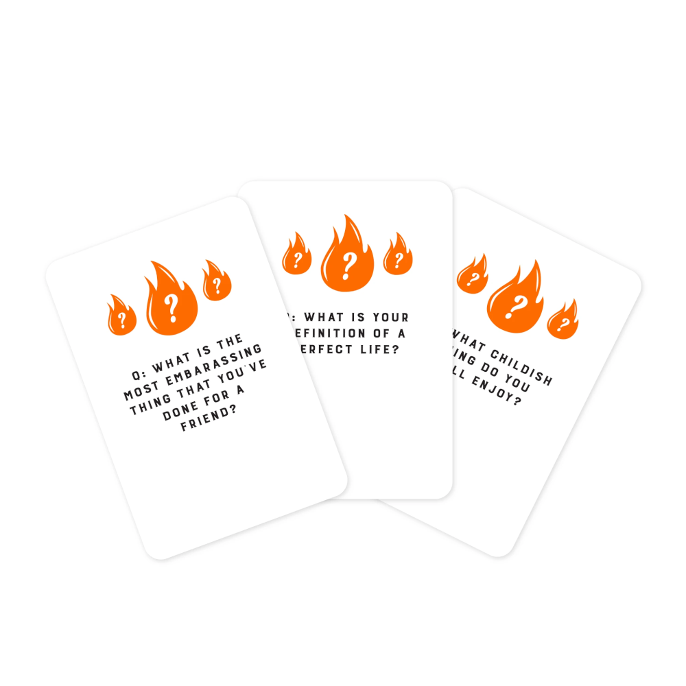 NPW Games Burning Questions Cards