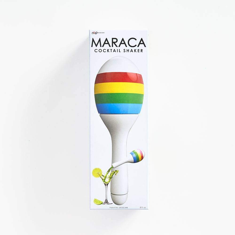 NuOp Design Drinkware & Mugs Maraca Cocktail Shaker