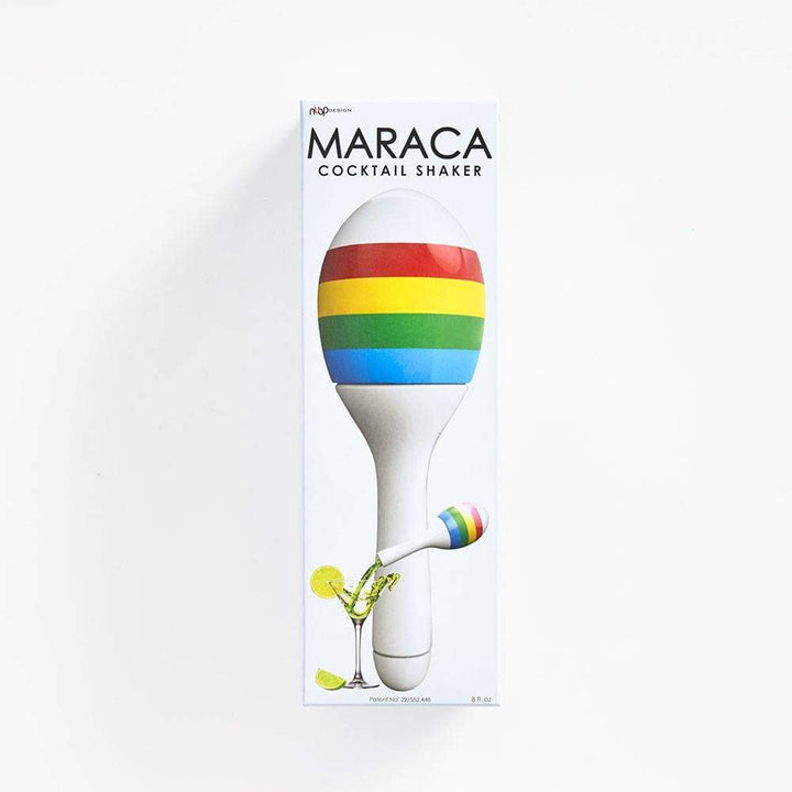 NuOp Design Drinkware & Mugs Maraca Cocktail Shaker