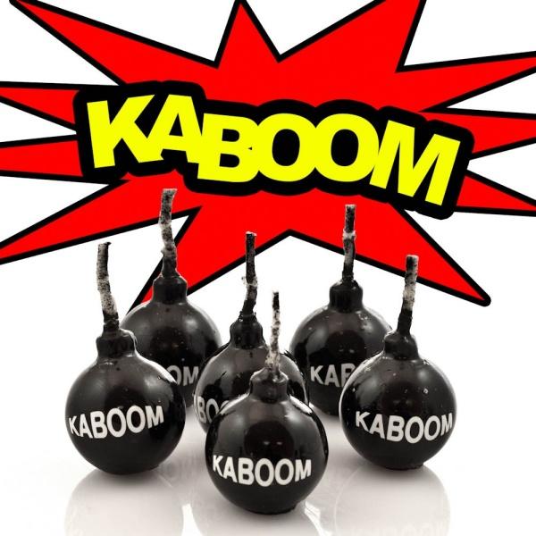 NuOp Design IMPULSE - IM Funny Stuff Kaboom Birthday Candles