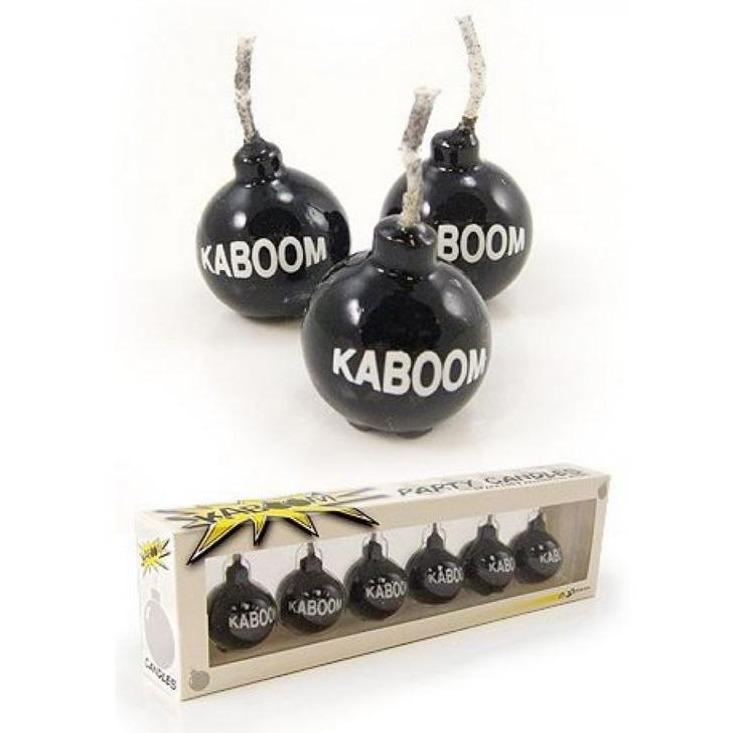 NuOp Design IMPULSE - IM Funny Stuff Kaboom Birthday Candles