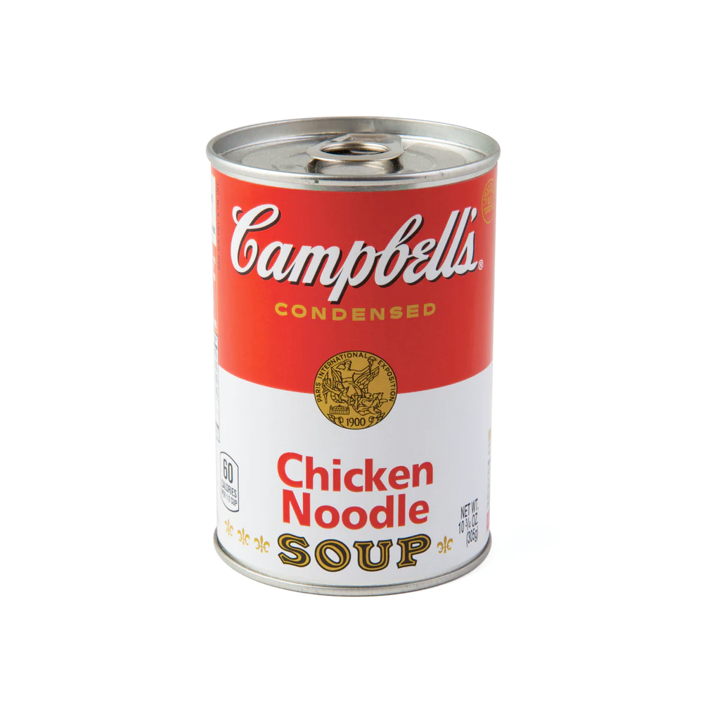 Off the Wagon Shop Funny Novelties Campbells Chicken Noodle Soup Can Safe