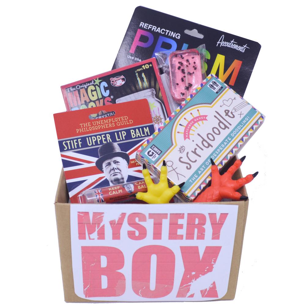 Fun Mystery Boxes | Box of Random Gifts for All Ages | Off the Wagon Shop