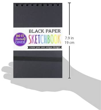 OOLY Arts & Crafts DIY Sketchbook - Small - Black