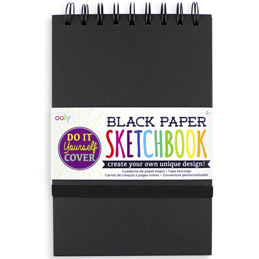 OOLY Arts & Crafts DIY Sketchbook - Small - Black