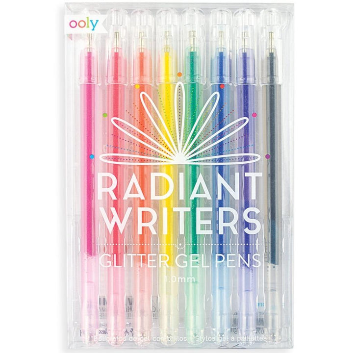 OOLY Arts & Crafts Radiant Writers glitter gel pens