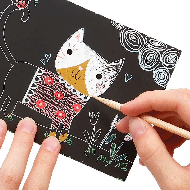 OOLY Arts & Crafts Scratch & Scribble