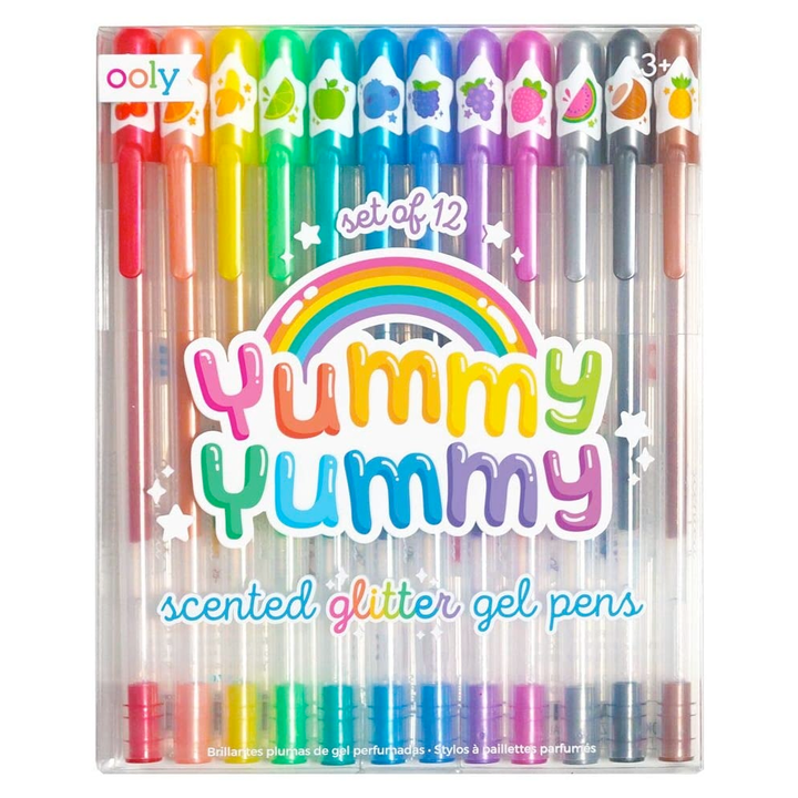 OOLY Arts & Crafts Yummy Yummy Scented Glitter Gel Pens