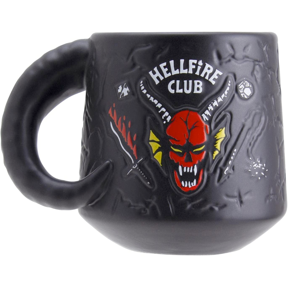 Paladone - first logistics Drinkware & Mugs Stranger Things Hellfire Club Demon Embossed Mug