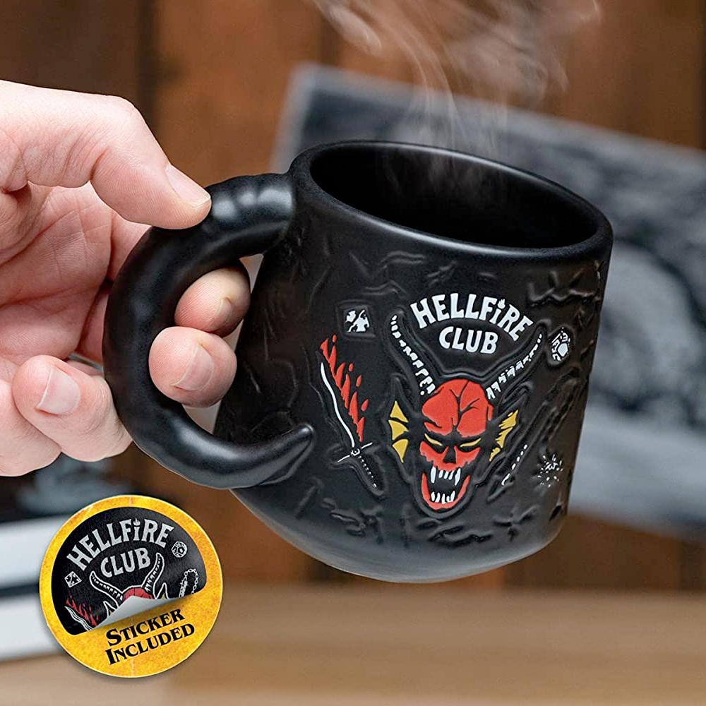 Paladone - first logistics Drinkware & Mugs Stranger Things Hellfire Club Demon Embossed Mug
