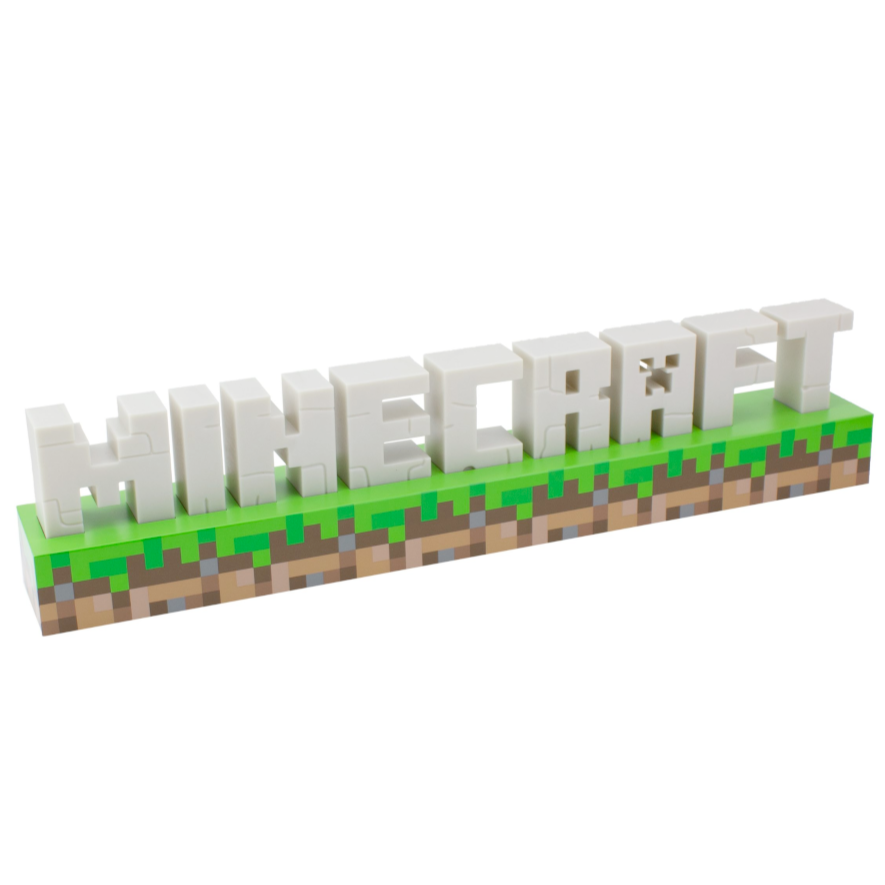 Paladone - first logistics Home Decor Minecraft Logo Light - 16"