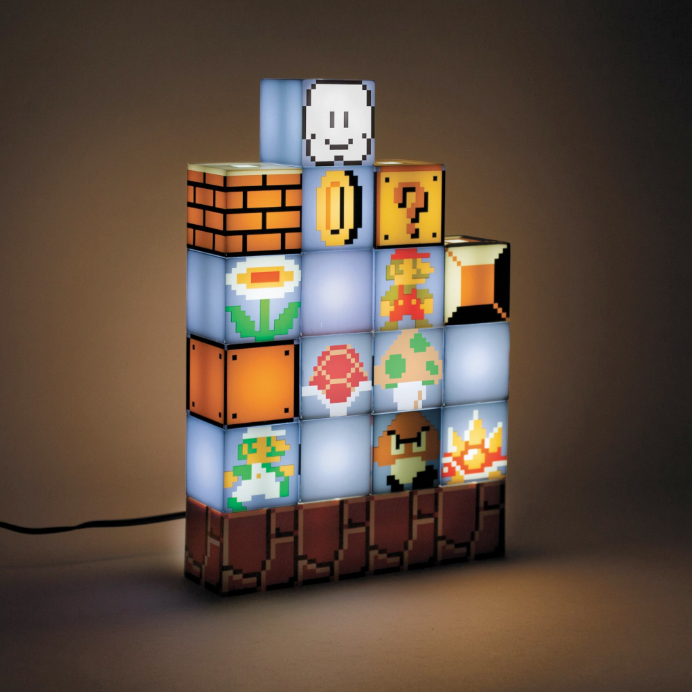 PALADONE Lampara Minecraft Block Building Light