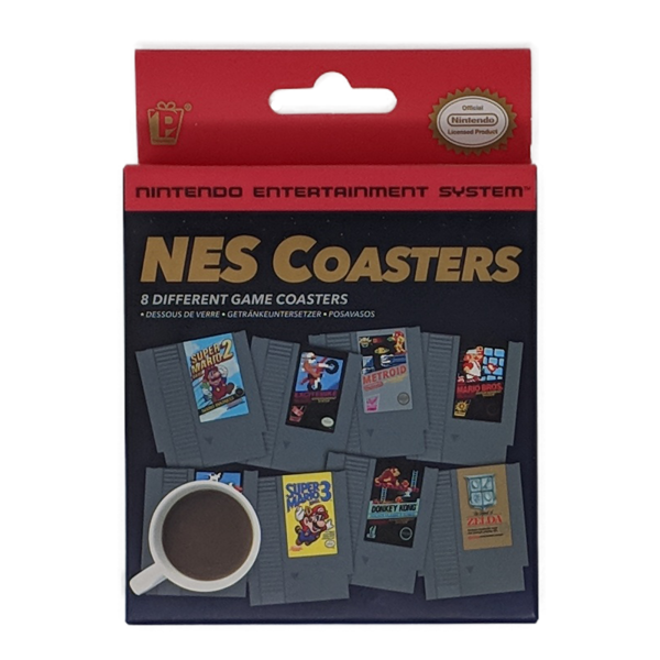 Paladone - first logistics Kitchen & Table NES Cartridge Coasters