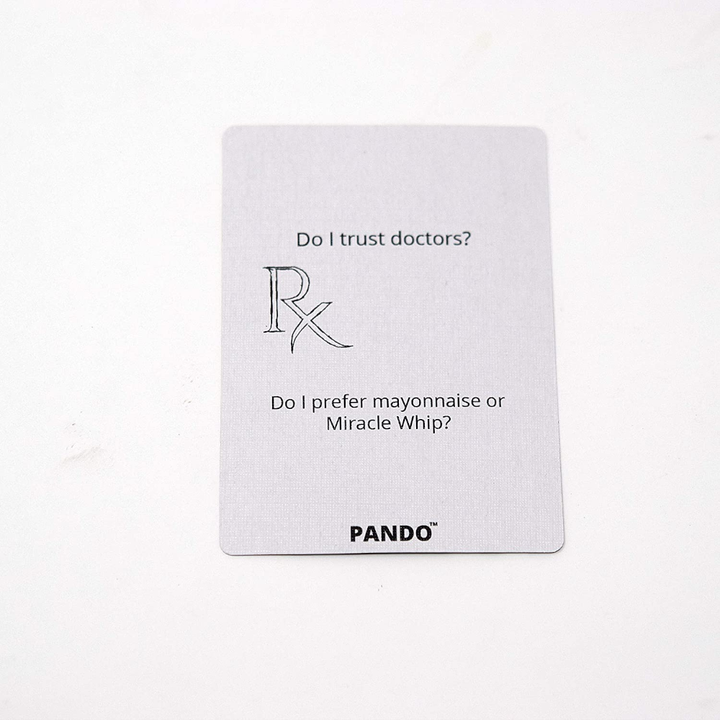 Pando Games Pando - Trivia Game about us