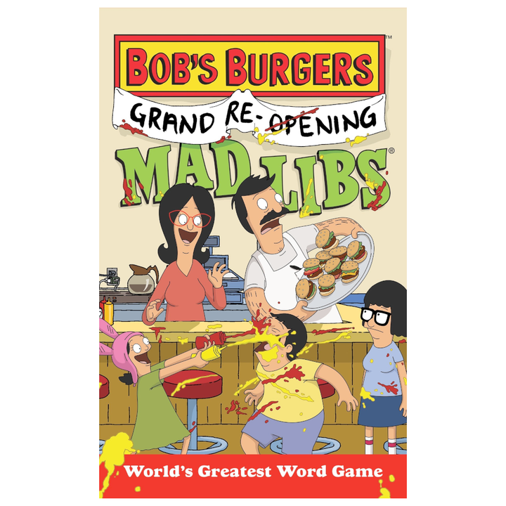 Penguin Group (USA) BOOKS Bob's Burgers Grand Re-opening Mad Libs