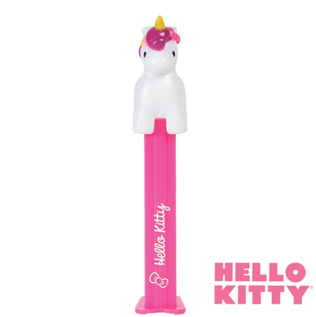 PEZ Candy CANDY Hello Kitty Unicorn Pez Single Blister Pack w/ 3 refills