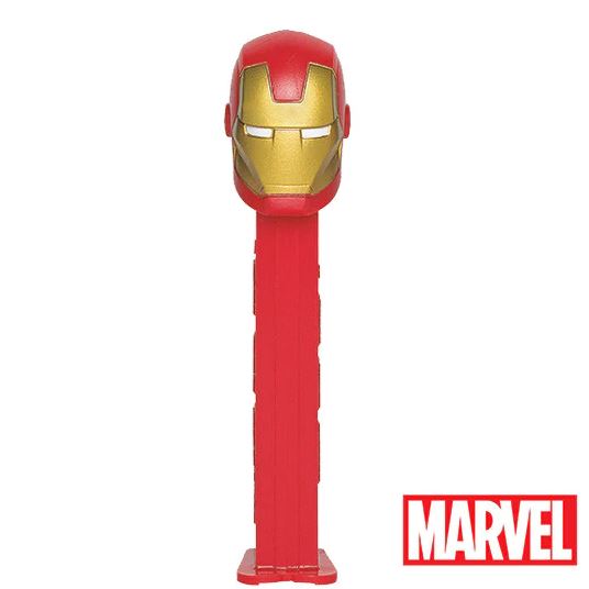 PEZ Candy CANDY Iron Man Pez Single Blister Pack w/ 3 refills