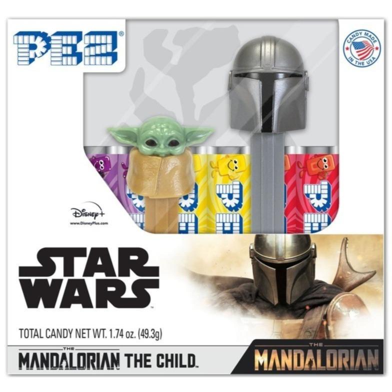 PEZ Candy Candy Mandalorian Baby Yoda Pez Twin Pack