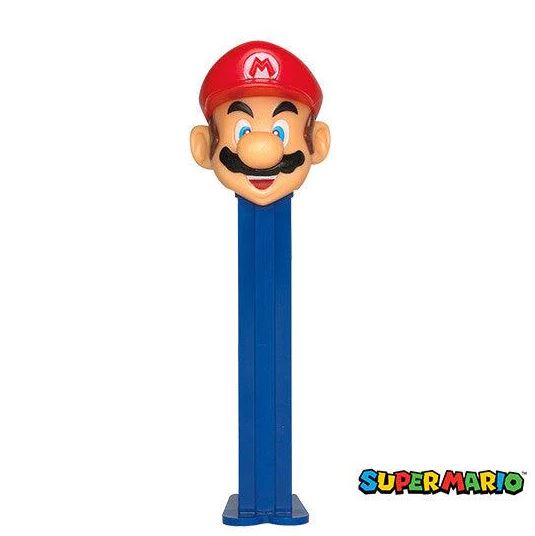 PEZ Candy CANDY Mario Pez Single Blister Pack w/ 3 refills