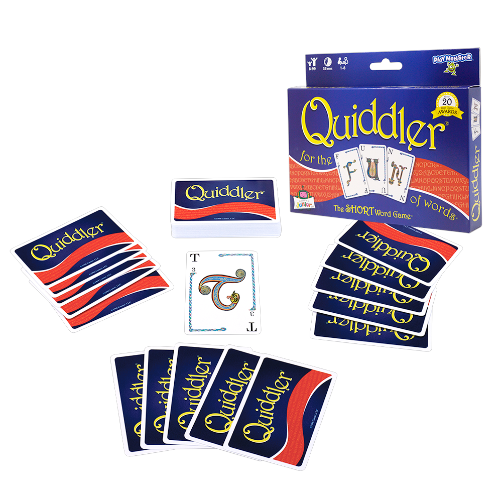 Playmonster (Patch) Games Quiddler Word Game