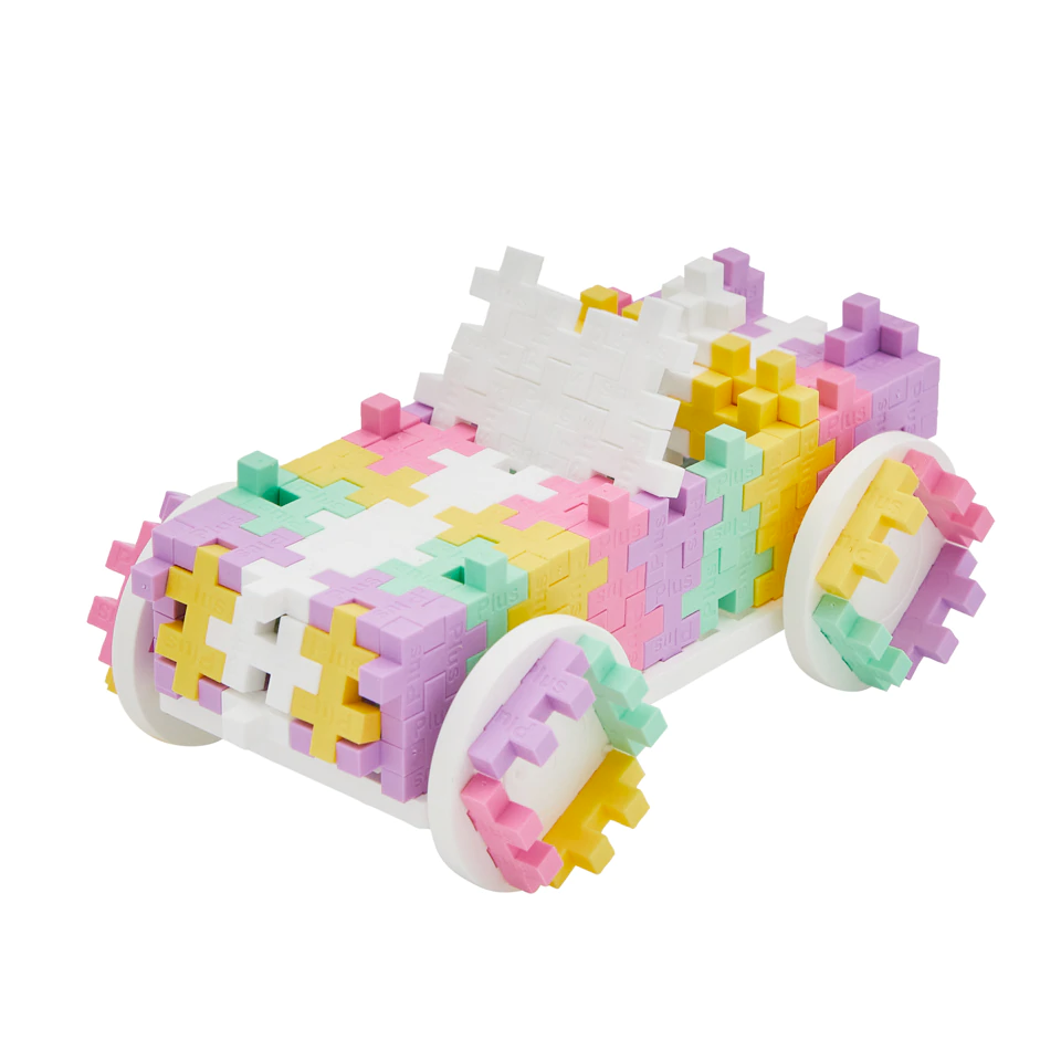 PLUS PLUS Toy Vehicles Construction Candy Plus Plus 200 pc Go! Car