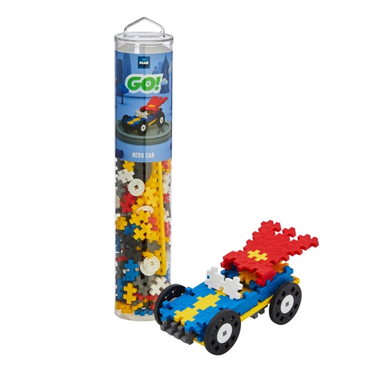 PLUS PLUS Toy Vehicles Construction Hero Plus Plus 200 pc Go! Car