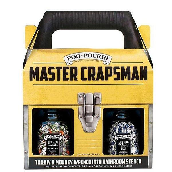 PooPourri Personal Care Master Crapsman Gift Set - Toilet spray