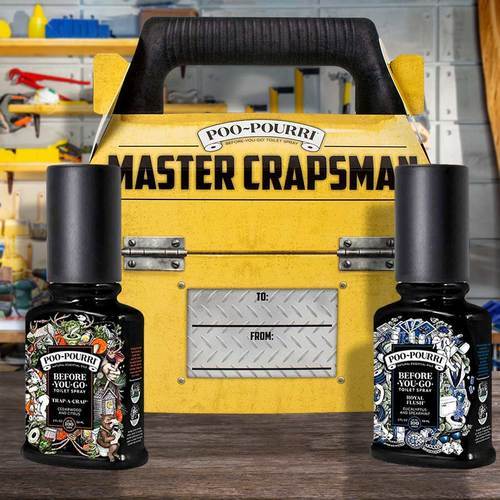 PooPourri Personal Care Master Crapsman Gift Set - Toilet spray