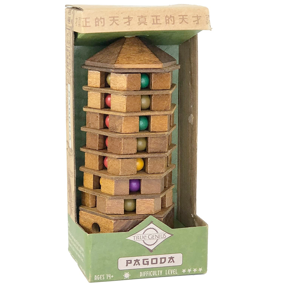 Project Genius / Recent Toys Puzzles Chinese Pagoda Brain Teaser