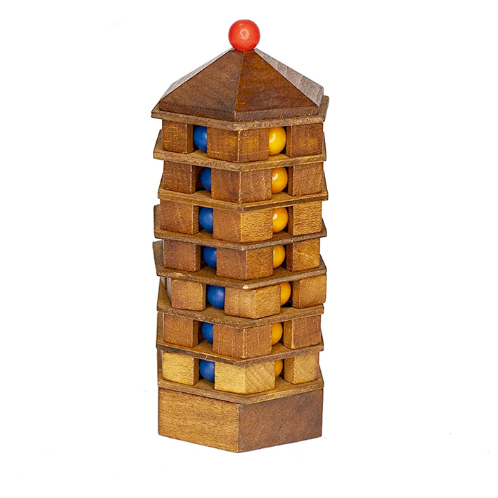 Project Genius / Recent Toys Puzzles Chinese Pagoda Brain Teaser