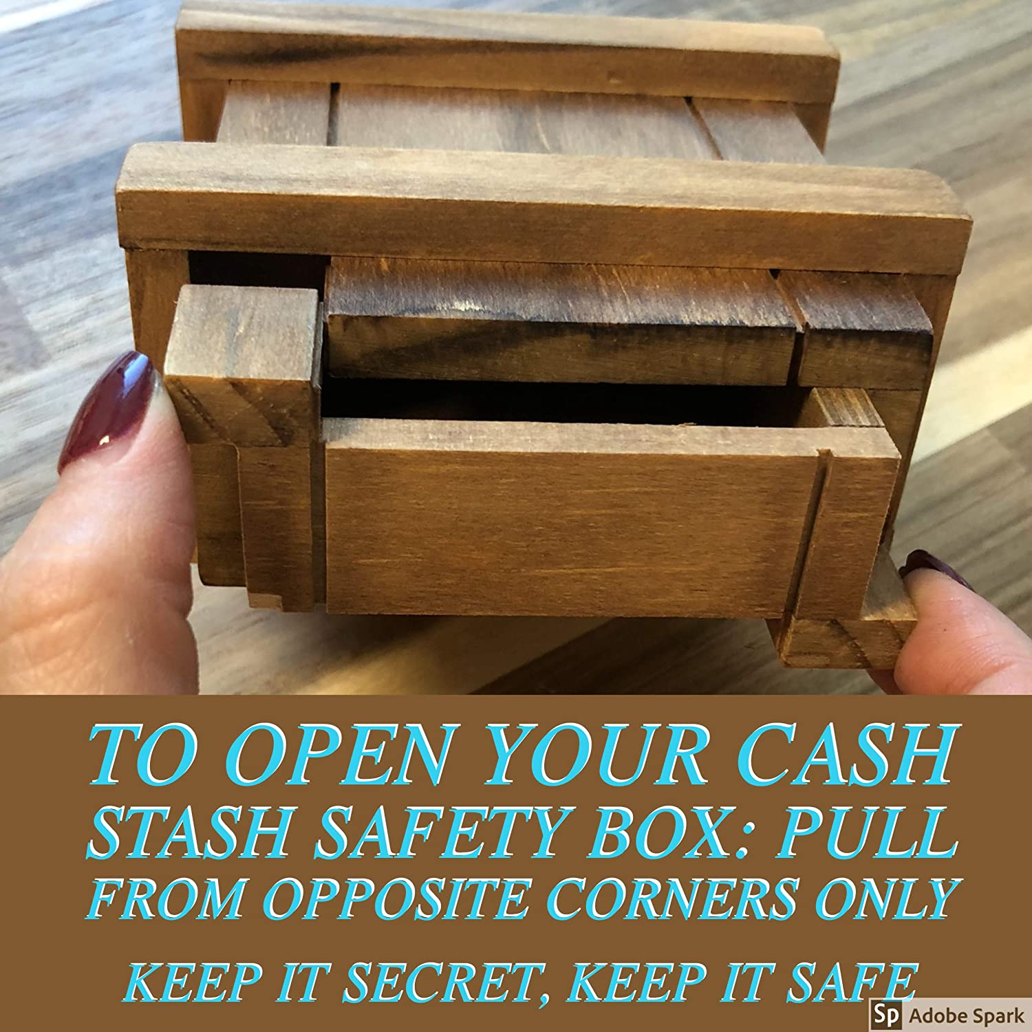 Secret Box Cash Stash Off the Wagon Shop
