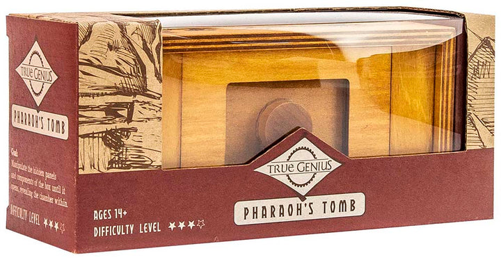 Project Genius / Recent Toys PUZZLES Secret Wooden Puzzle Box