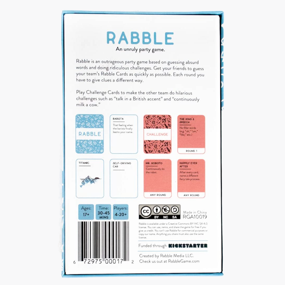 Rabble Games Rabble - An Unruly Party Game