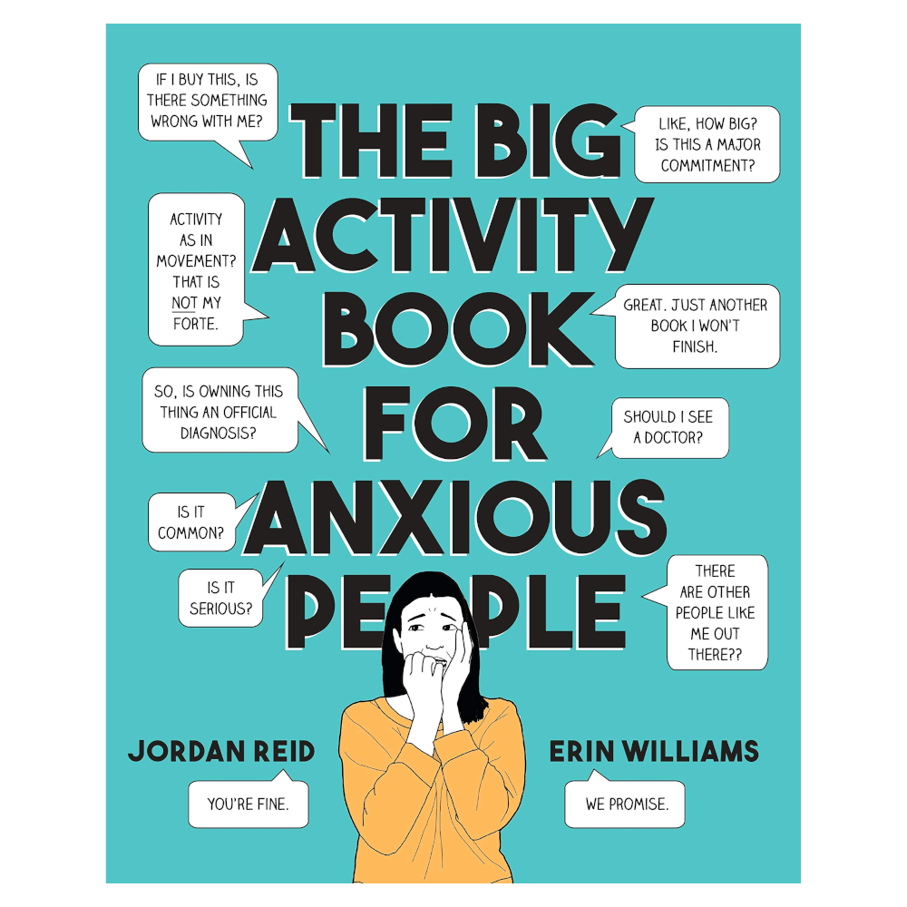 The Big Activity Book for Anxious People-Weird-Funny-Gags-Gifts-Stupid-Stuff