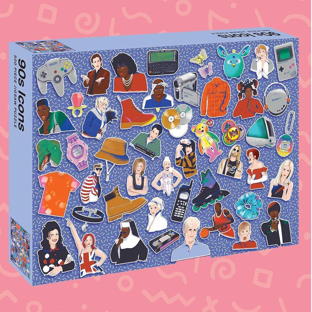 Random House Puzzles 90’s Icons Jigsaw Puzzle