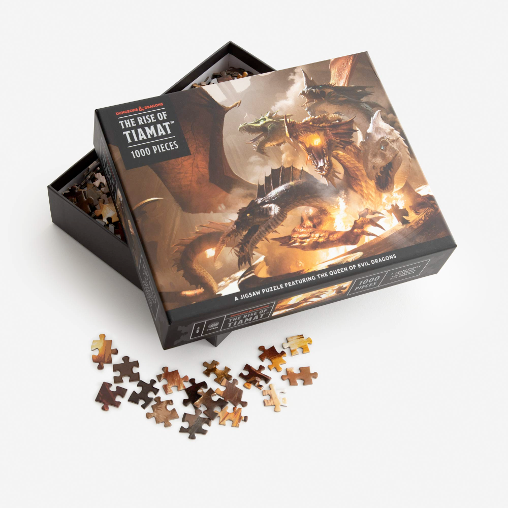 Random House Puzzles Dungeons & Dragons Rise of Tiamat 1000 pc puzzle