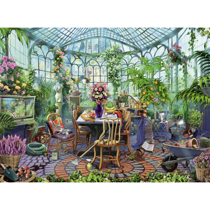 Ravensburger PUZZLES Greenhouse Morning 500pc