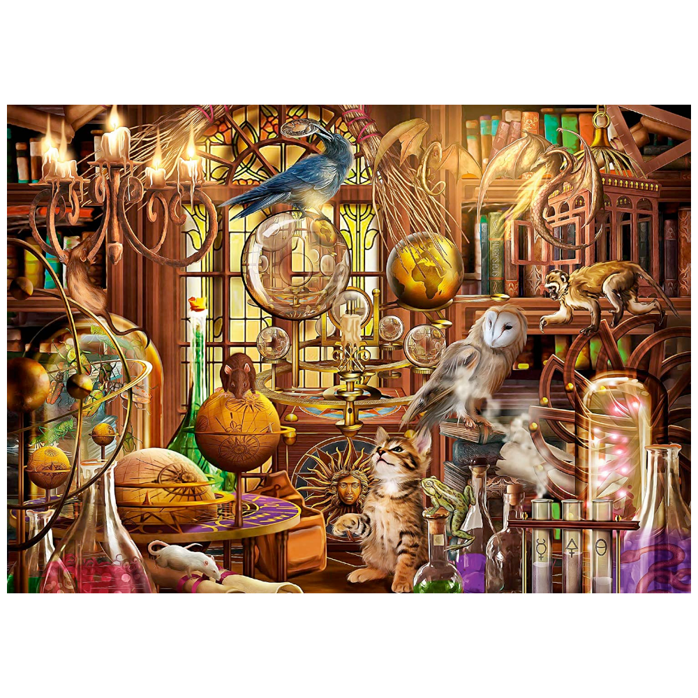 Ravensburger Puzzles Merlin's Laboratory 1000pc puzzle