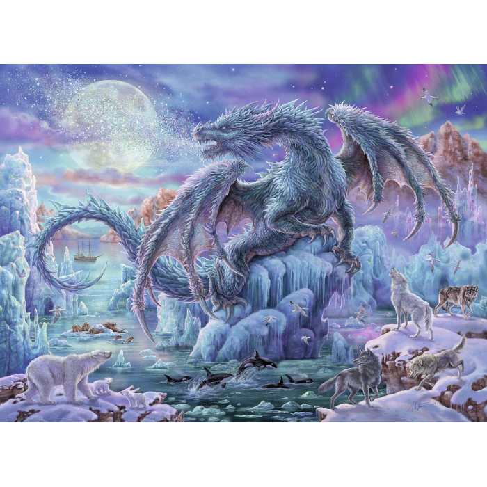 Ravensburger PUZZLES Mystical Dragons 500pc puzzle